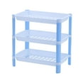 thumbnail image 3 of Rack de almacenamiento de mesa Organizador doméstico 3 estantes de las neumáticos Display de mesa Desarrollo de la estantería para el dormitorio de, 3 of 8