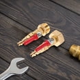 thumbnail image 4 of COMPUKAS rv clear sewer hose adapter Brass Ball Valve Control for RV Owners 1 Set, 4 of 6
