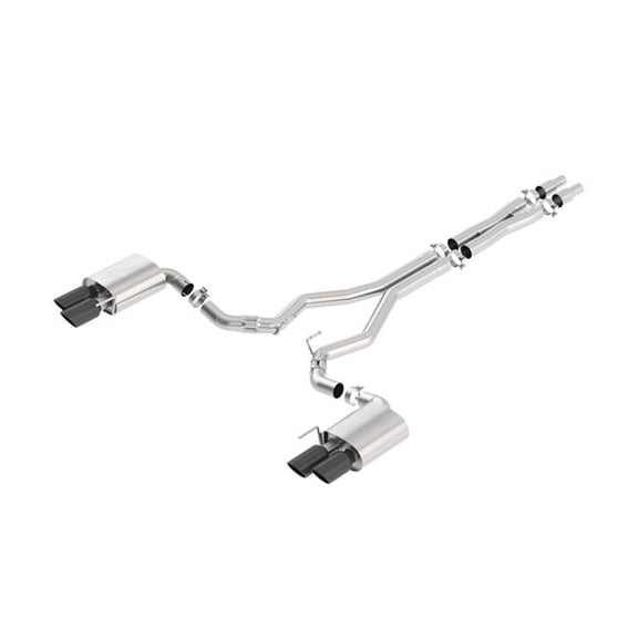 Borla Exhaust 140746BC Mustang Gt 18 5.0L At/Mt Rwd 2Dr 3.00In Atak W/O Valves