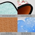thumbnail image 5 of Watercolor Rose Flower Kitchen Mats Kitchen Rugs Runner Laundry Rug Non Slip Floor Door Mats Soft Doormats Carpet Home Decor Set of 2, 5 of 6