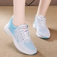 thumbnail image 3 of Womens Sneakers Air Cushion Running Shoes Women's Soft Sole Mesh Comfort Orthopedic Casual Comfortable Universal Slide Sole Breathable Fashion Sneaker Walking, 38, 3 of 6