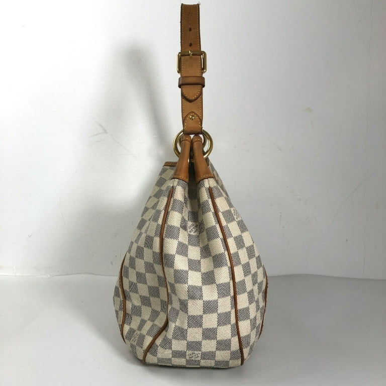 Auth Louis Vuitton Damier Azur Galliera PM Shoulder Bag N55215 Used