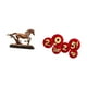 thumbnail image 5 of Figura decorativa coleccionable de caballo, ideal para decorar escritorios, paredes o puertas durante la Fiesta de ., 5 of 8