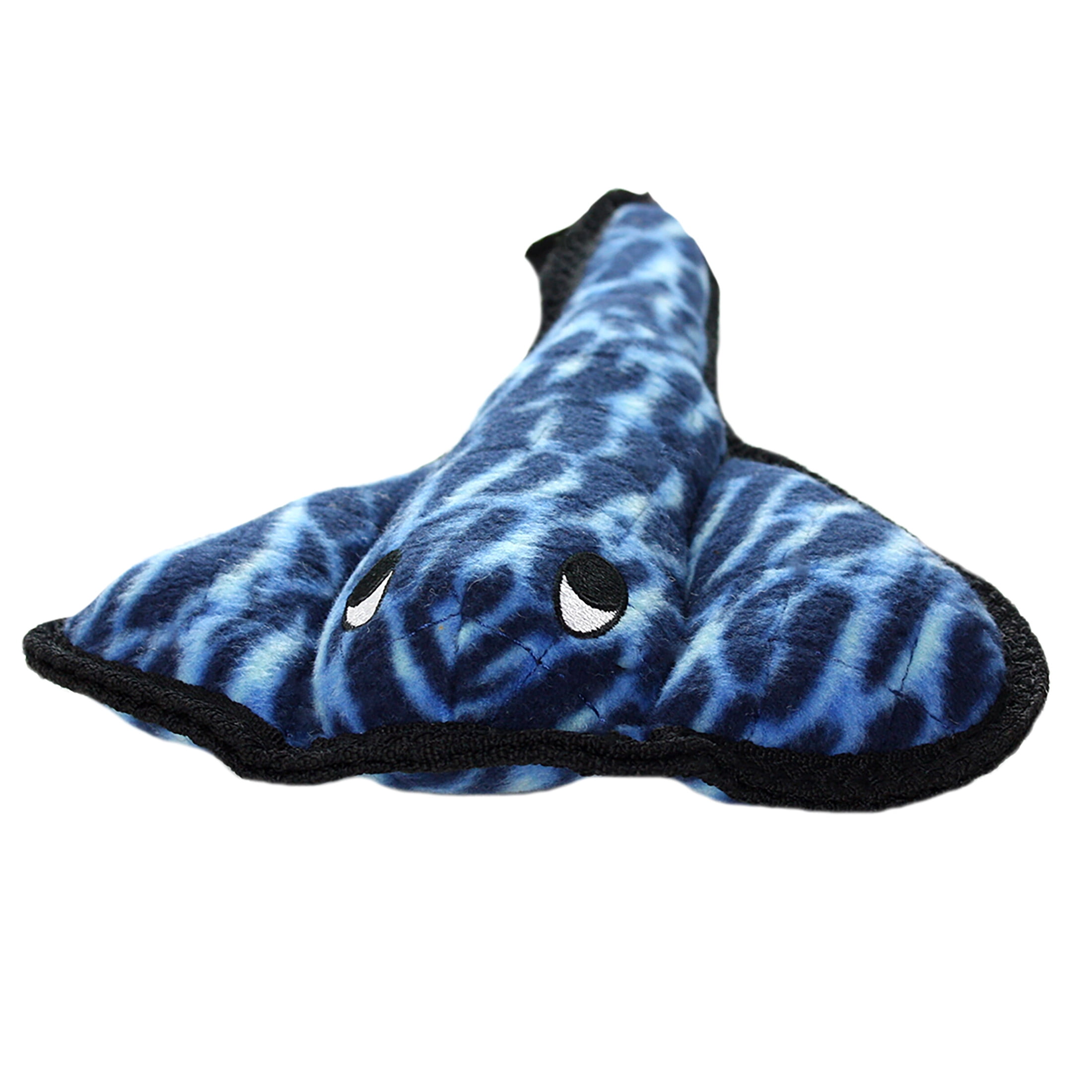 Tuffy Ocean Creature Stingray Durable Plush Squeaky Dog Toy, 2 Pack