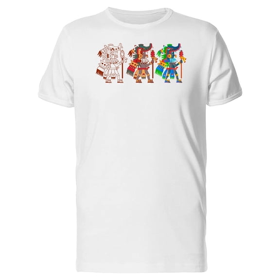 Aztec Warriors Multiple Designs Tee Men's -Image by Shutterstock