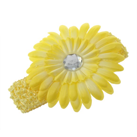Bébé Fille Marguerite Fleur Pince à Cheveux Bandeau Accessoires Cheveux Fille Couvre-Chef Barrette Fleur Attaches Cheveux Cadeau pour Enfants