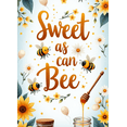 thumbnail image 3 of Decorative Design Bee Banner Colorful Theme Sweet as can Bee Sunflower Decoration Honey Jar for Birthday Party Baby Shower Nursery Decor, 3 of 7