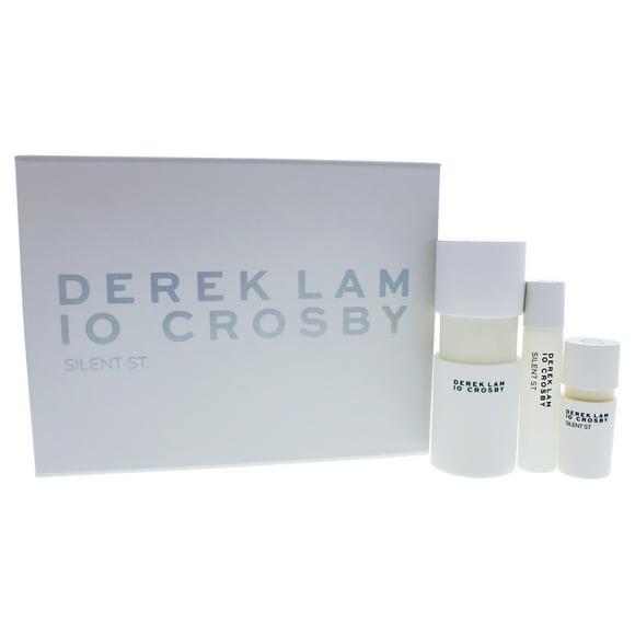 Silent ST de Derek Lam para mujer - Set de regalo de 3 piezas EDP en spray de 1,7 oz, EDP en spray de 0,33 oz, perfume en barra de 0,12 oz