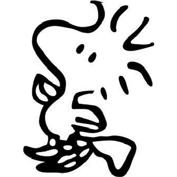 Woodstock Bird Snoopy Peanuts Cartoon Character Decors Wall Sticker Art Design Decal For Girls Boys Kids Room Bedroom Nursery Kindergarten Home Decor Stickers Wall Art Vinyl Decoration 10x8 Inch Walmart Com