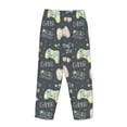 thumbnail image 3 of Lsque Gamers Print Women's Pajama Pants, Lounge Pant - Comfortable Home Wear,Elastic Waistband, Stylish Design-XX-Large, 3 of 9