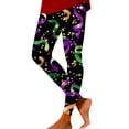 thumbnail image 1 of MKLEKYY Leggings deportivos para mujer, estampados, para fitness, para yoga 634, 1 of 3