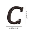 thumbnail image 3 of Birdeem Alloy Wrought Iron Number Letter Diy House Letter, 3 of 10