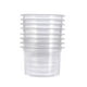 thumbnail image 1 of 100 Uds. Vasos desechables de plástico transparente para porciones de 5oz con tapas, 1 of 3