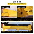 thumbnail image 4 of Tubos de desvío de agua de PVC reutilizables Flood Barrier VEVOR de 24 pies, 4 of 9