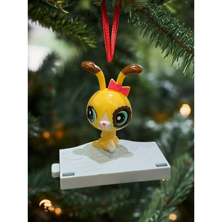 Ornament Littlest Pet Shop Bunny Rabbit Buttercream Sunday Figure Figurine Charm