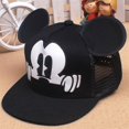 thumbnail image 1 of Disney-Sombrero de béisbol con orejas tridimensionales para niños, gorra de béisbol de dibujos animados de Mickey, sombrilla para bebé, sombrero para el sol, regalo de vacaciones Fivean unisex, 1 of 2