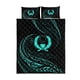 thumbnail image 1 of Juego de Cama Colcha Islas Pohnpei - Turquesa - Estilo Frida, 1 of 5