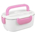 thumbnail image 2 of Portable Car Electric Heating Lunch Box Food Warmer Portable Bento Lunch Heater with Removable Container, 2 of 5