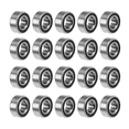 thumbnail image 3 of 40 Pcs MR105- 5X10X4mm Roulement à Billes Acier Double-Bouclier Miniature, Noir, 3 of 7