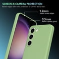 thumbnail image 5 of for Samsung Galaxy S24 Case Green, Scratch Resistant with Soft Touch, Slim Thin Phone Cover for Samsung Galaxy S24, 5 of 14