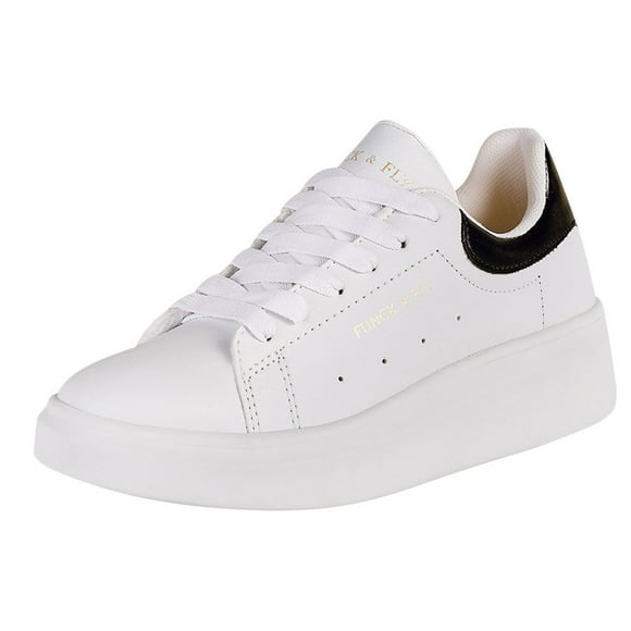 Tenis Urbano Para Mujer CASTALIA 564-48 Blanco con Negro