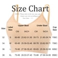 thumbnail image 2 of Delconic Seamless Ribbed Knit Bralette with Adjustable Straps for Women Soft Stretch Pullover Crop Tank Top Underwear Gray 36, 2 of 6