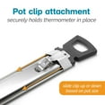 thumbnail image 5 of Stainless Steel  Thermometer with Adjustable Pot Clip and Temperature Guide, 5 of 6