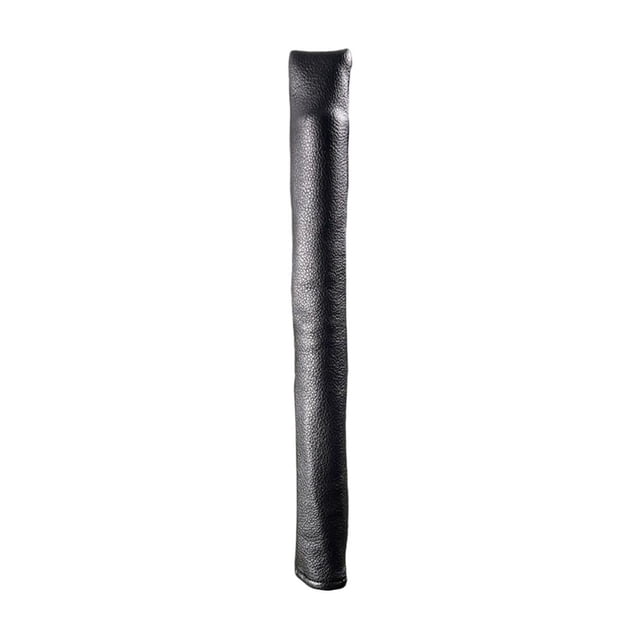 Guardoinrt Golf Alignment Stick Cover PU Leather Golf Rod Protector cover is made for Aiming Exercise Black