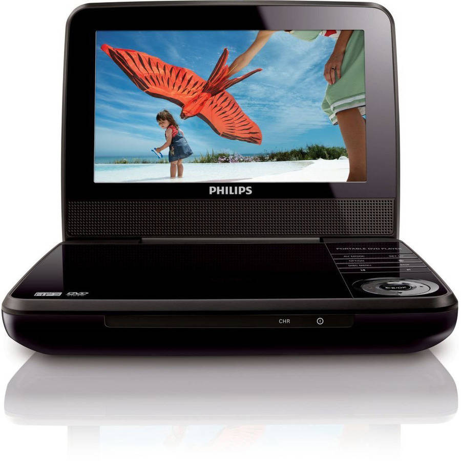 Philips 7" Portable DVD Player (PET741M/37S) Refurbished