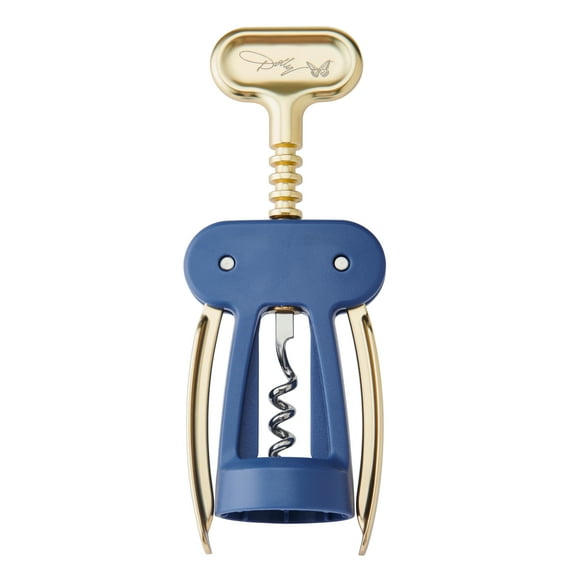 Dolly Parton Wing Corkscrew, Blue and Gold