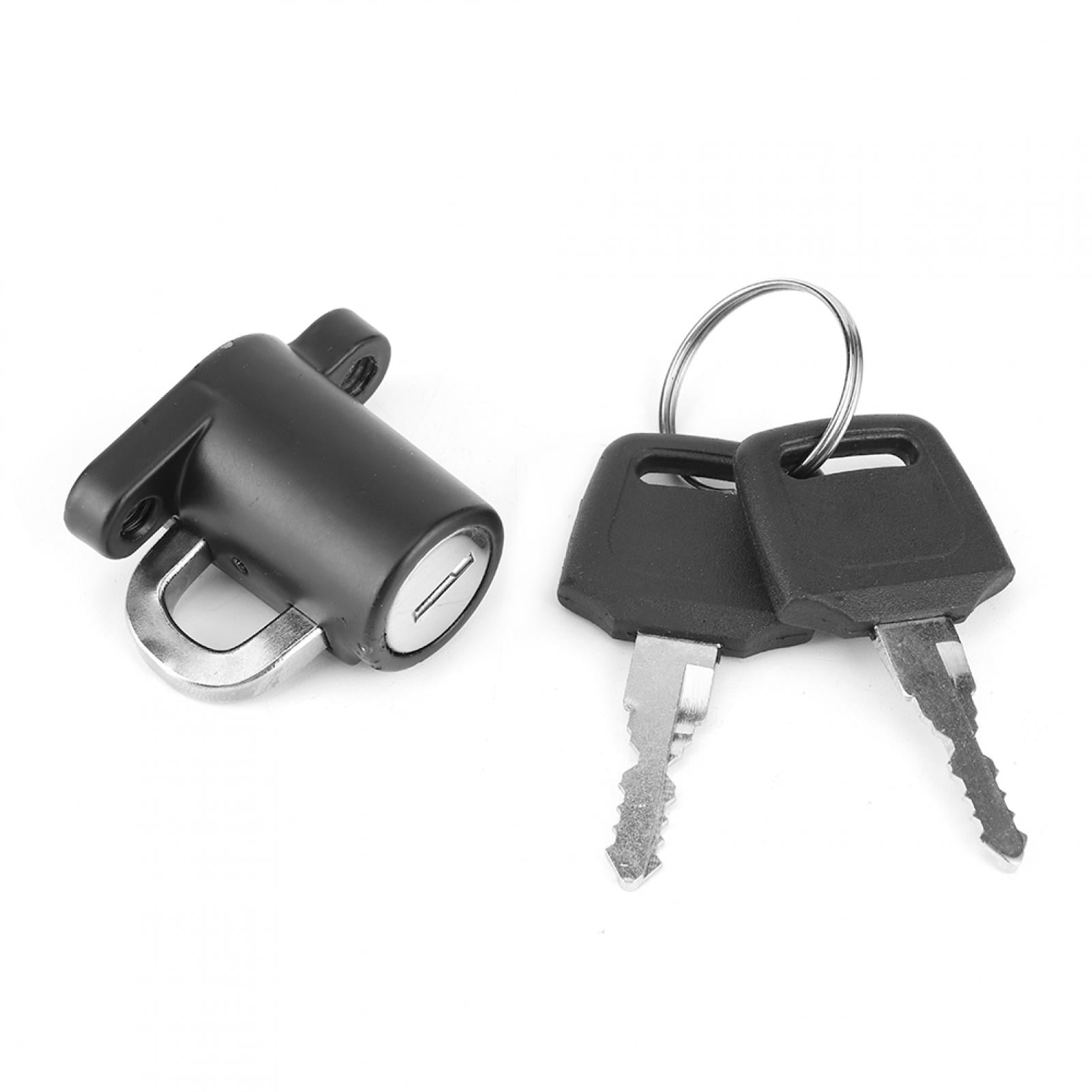 Universal Helmet Lock Hanger Hook Kit with 2 Keys for Motorcycle Motorbike Bike Walmart
