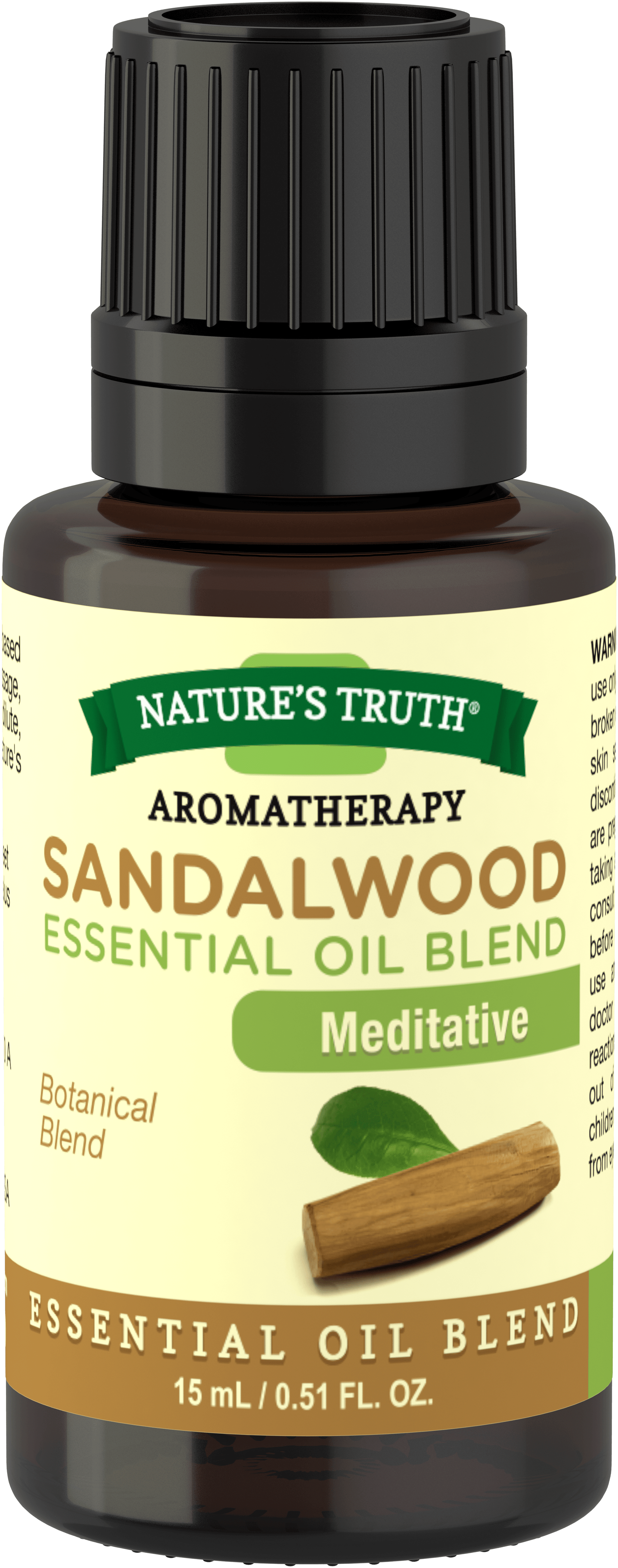 Nature's Truth Aromatherapy Sandalwood Essential Oil Blend, 0.51 Fl Oz