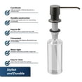 thumbnail image 2 of Karran  SD25 Kitchen Soap/Lotion Dispenser Oil Rubbed Bronze Polished, 2 of 5