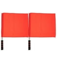thumbnail image 1 of SHISUYAN 2pcs Match Flag Traffic Signal Flags Referee Warning Signal Flags Waving Flags, 1 of 9