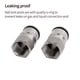 thumbnail image 2 of Postes De Barril Ball Lock Válvulas De Retención Y Resortes De Acero Inoxidable Válvula De Retención Rosca Hembra Gas Y Líquido Cateissary HA020163-00, 2 of 7