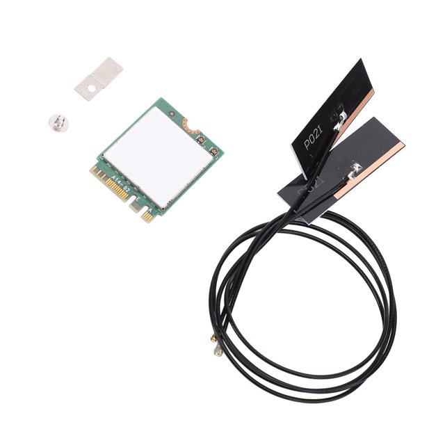Carte WiFi, 1200Mbps Modes Double Bande 2.4GHz et 5GHz Carte Sans Fil NGW, Équipée d'Interface BT 4.2, M2, pour PC de Bureau