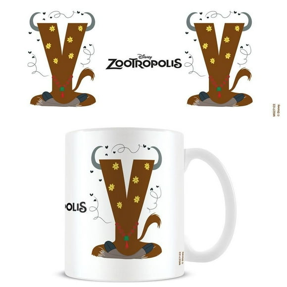 Zootropolis Tasse Alphabet et Alphabet