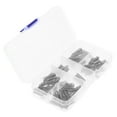 thumbnail image 2 of SHISUYAN 100pcs Compression Spring Mini Springs Stainless Steel Mechanical Springs For DIY Repair Projects, 2 of 9