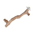 thumbnail image 2 of Milaget Suction Cup Wood Perch Toy Bird Perch Toy for Bluebirds Hummingbird Parakeet 25cm, 2 of 9