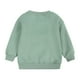 thumbnail image 3 of Gibobby Blusas Manga Larga Niñas Sudadera de forro polar para niños pequeños y niñas, abrigo superior de Color sólido para bebés y niñas, Tops para niñas （Verde， 4-5 Años), 3 of 5