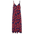 thumbnail image 4 of shrimp Sleeveless Dress beach outfits for women Party dresses for women dresses for women summer dresses, 4 of 6