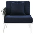 thumbnail image 5 of Modway Stance Modern Fabric & Aluminum Outdoor Left-Facing Armchair in Navy, 5 of 7
