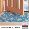 thumbnail image 3 of Pioneer Flower Floral Print Pattern Door Rugs,Washable Non Slip Door Mats Indoor,Decorative Door Mats,Entry Mat Indoor for Entrance,Bedroom,Kitchen,Bathroom,17"x30", 3 of 6