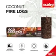 thumbnail image 4 of Ecofire Coconut Firelog Box, 2 Pack, 4 of 4