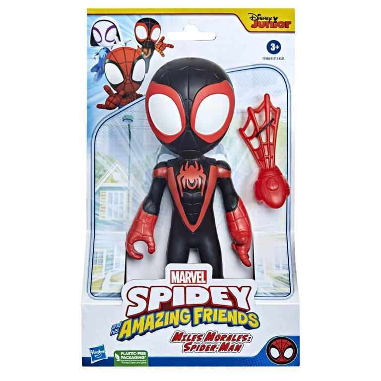 Marvel spidey and his amazing friends - figurine miles morales