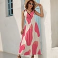 thumbnail image 2 of Leopard Print Pattern Art Sleeveless Dress Women's Summer Suit Dresses for Women 2025 Luxury Party Dress, 2 of 7