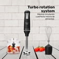 thumbnail image 4 of Batidora de inmersión Taurus ROBOT 500 INOX COMPLETE negro 500 W, 4 of 9