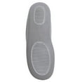 thumbnail image 2 of Mens Indoor/Outdoor Memory Foam Moccasins, Gray, Small, 2 of 4