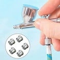 thumbnail image 4 of Baohd 5x Nozzle Caps Professional Accessories Kit Airbrush Needle Cap for Painting, 4 of 9