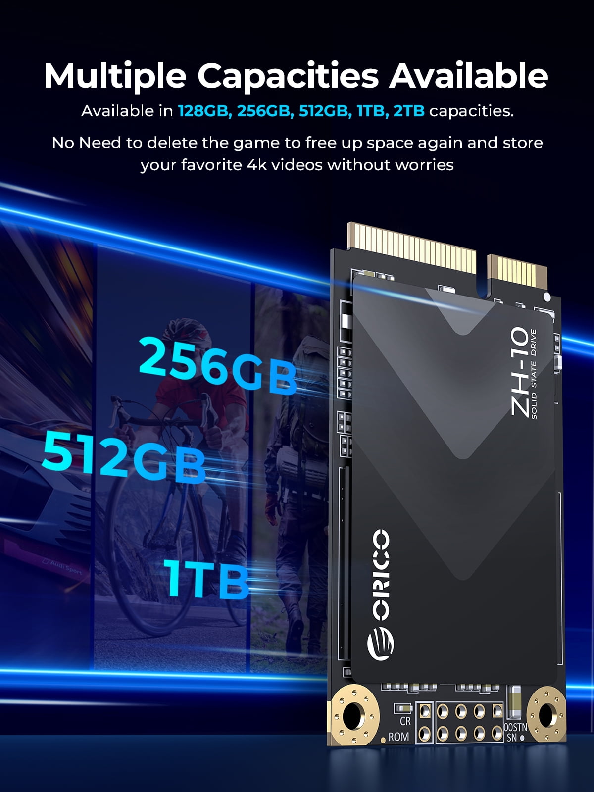 OROICO mSATA SSD Internal SSD SATA III Hard Drive for Desktop Laptop SATA III 5Gb/s